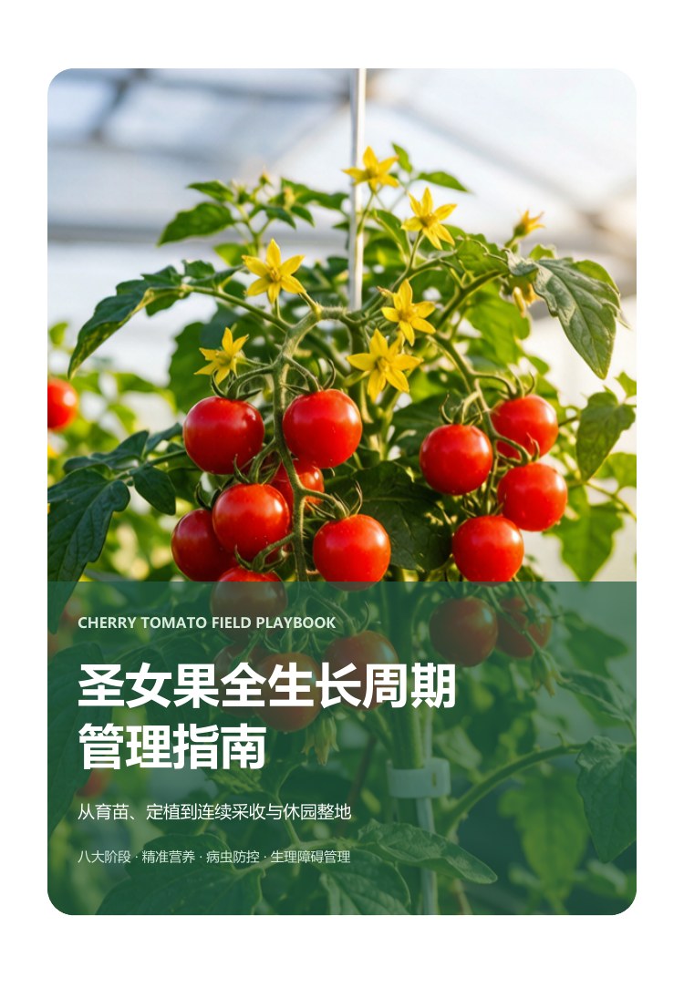 圣女果全生长周期管理指南封面